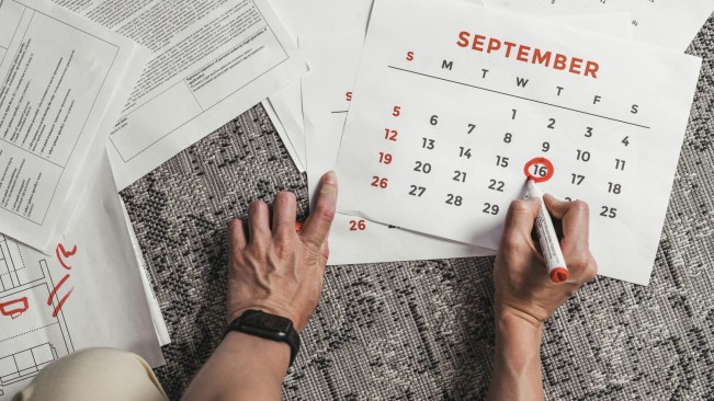 Kalender September 2025. [Pexels]